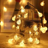 Luces De Navidad De Bola Con 20 LEDs De 3M Para Decoración Interior Y Exterior Ideal Para Fiestas Bodas Y Celebraciones De Año Nuevo - details 5
