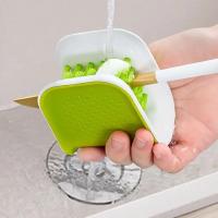 Cepillo De Limpieza Para Cinturón De Asiento De Coche U-Shaped Doble Cara Para Cuchillos Y Palillos Herramienta De Limpieza Doméstica Y Cocina - details 3