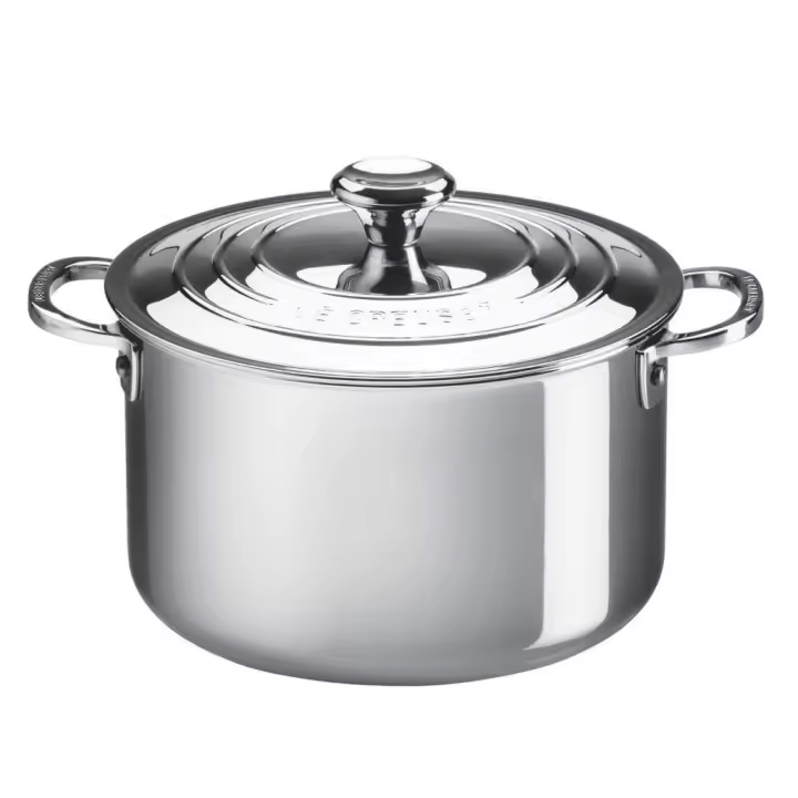 Olla Alta de 18 cm 3-PLY de Le Creuset con Marcas de Medición y Distribución Uniforme del Calor, Ideal para Sopas y Guisos - 1