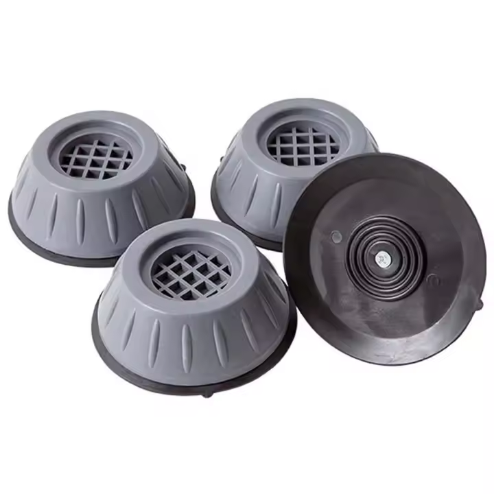 Mediawavestore Pies Antideslizantes y Antivibración Universales para Lavadora o Sofá - 1