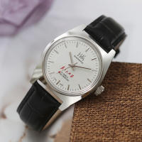 Reloj Mecánico De Mano 36MM 7120 Acero Inoxidable Impermeable Diseño Bauhaus Para Hombres Moda Y Casual Marcadores Arábigos - details 2