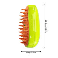Cepillo De Vapor Para Gatos Y Perros Recargable Cepillo De Pelaje Para Desenredar Y Eliminar Pelos Cepillo De Mascotas Material Plástico - details 6