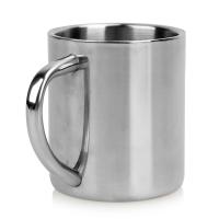 Taza De Café De Acero Inoxidable Térmica Doble Capa Con Asa Antideslizante Para Bebidas Calientes Y Frías Viaje Deportivo Moderno - details 5