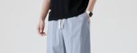Pantalones Cortos De Algodón 100% Para Hombre Verano Pantalones Casuales Para Playa Pantalones Rectos Para Casa Talla M-5XL - details 4