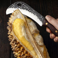 Cuchillo De Fruta Para Banano Y Durazno Cuchillo De Cocina De Acero Inoxidable Forjado Con Mango De Madera Herramienta De Cocina Chef - details 5