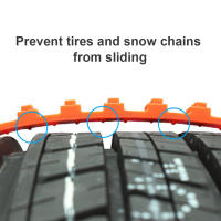 Cadenas De Neumáticos Antideslizantes Para Coche 10/20/40Pcs Nylon Anti Hielo Y Escarcha Accesorios De Ruedas De Invierno Para Emergencias - details 5