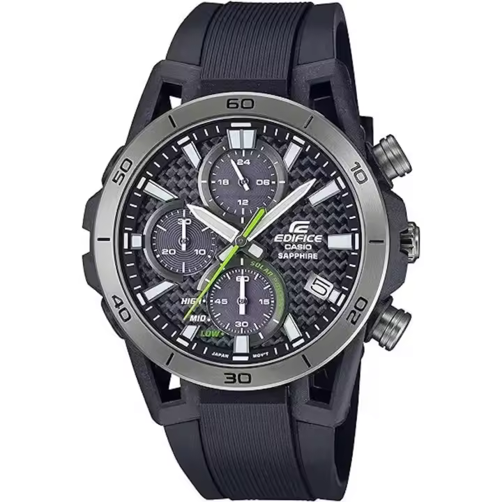 cronógrafo hombre solar CASIO EDIFICE SUSPENSION BUILDING EFS-S640PB-1AJF JDM 44.5mm 100m - 1