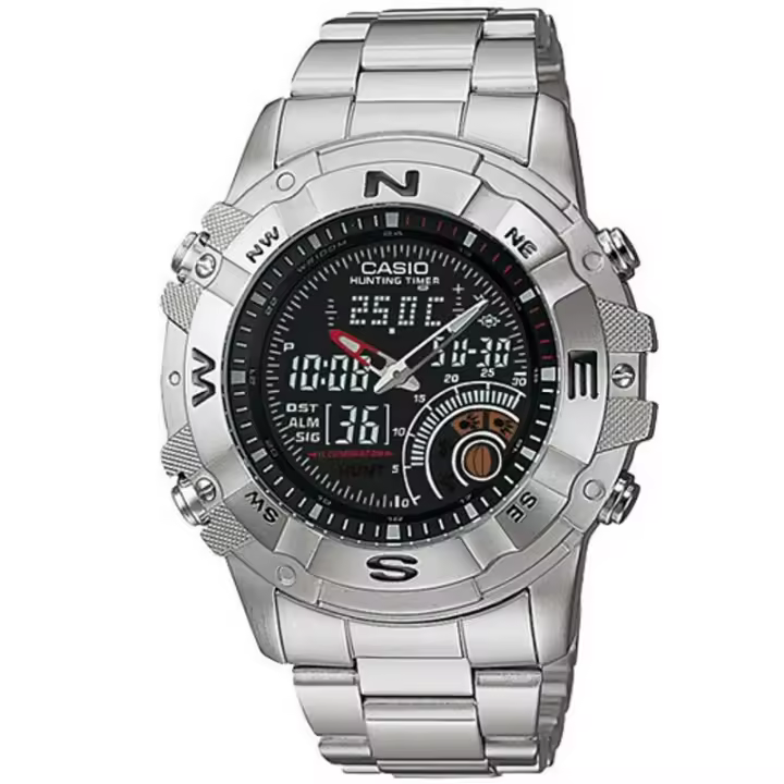 Casio Amw-705d-1av Outgear Reloj Para Para Hombre Color Plateado - 1