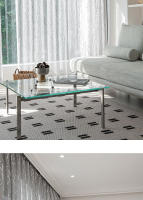 Cortina De Arbolado Silvery Sheer Para Sala De Estar Y Dormitorio Decoración Del Hogar 1 Pieza Moderno Estilo Poliéster Translúcido - details 10