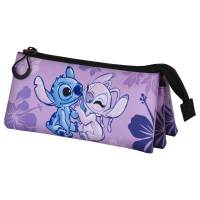 Estuche Portatodo Triple Fan Karactermania Disney Stitch Angel Kiss 23x11x7cm - details 0