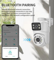 Cámara IP HD 8MP Dual Con Pantalla Y Lente Mini PTZ WIFI Exterior Seguridad Automática Tracking CCTV Monitorización ICSee - details 6