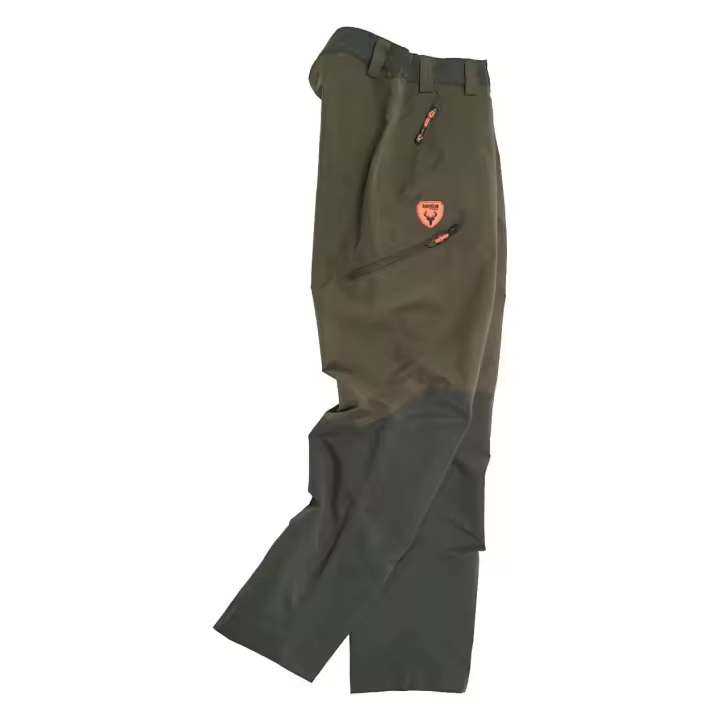 WorkTeam Pantalon Impermeable Caza y Pesca Combinado, con 2 Bolsos Laterales, 2 Bolsos Traseros y 2 Bolsos en Perneras - 1