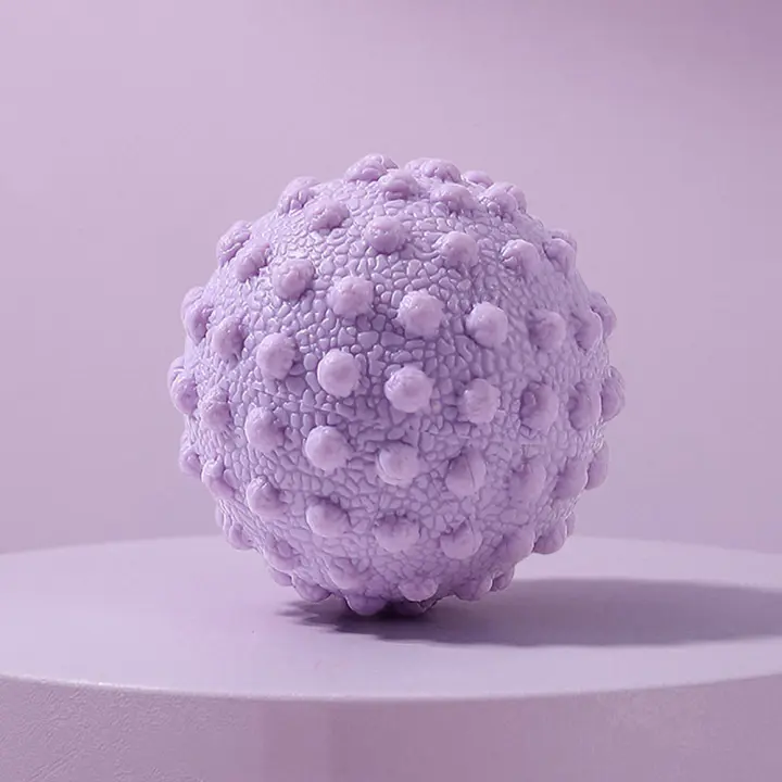 Bola De Masaje Fascia Punto Elevado TPR Maestro De Postura Yoga Bola Para Cintura Y Espalda Masajeador De Pies - 1