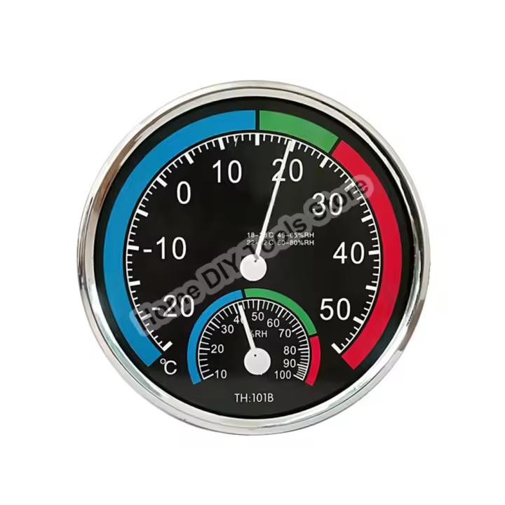 Termómetro Y Higrómetro Pointer 2 En 1 Para Interior Y Exterior Medidor De Temperatura Y Humedad Pared Y Escritorio Uso Doméstico - 1