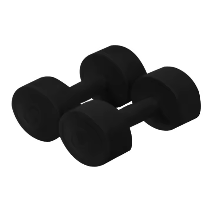 Sporti France Mancuerna 4kg 2 Unidades Negro - 1