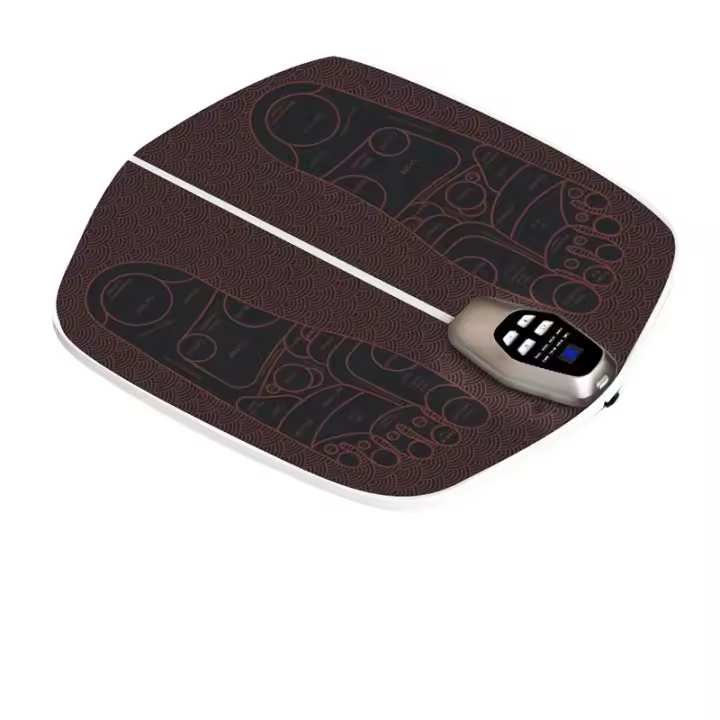 Masajeador de pies eléctrico con control remoto, 8 modos de masaje, 32 velocidades y pantalla LED. Ideal como regalo para familiares, amigos y compañeros. - 1