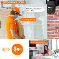 Cámara De Seguridad Solar WIFI Dual Lente 10X Zoom PTZ 8MP IP Exterior Impermeable Con Audio Bidireccional Y DVR CCTV - details 4
