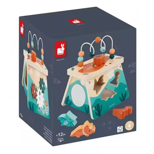 Juego multiactividades Volcán de madera Janod - J05827 JU05827 JANOD - 1