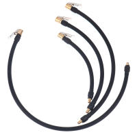 Adaptador De Tubo Flexible De Goma Para Válvula De Neumáticos Extensiones Para Compresor De Aire Inflador De Bicicleta Motocicleta Coche - details 3