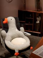 Cojín Grueso De Plush Fabric Para Oficina Y Estudio 2024 Nueva Colección De Ganso Blanco PU Tuan Asiento Y Espalda Tatami Sillón Cojín - details 3