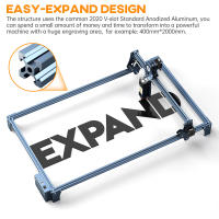 Sculpfun S9 Máquina de grabado láser CNC de metal completo, Grabador láser de 5.5W de alta precisión con área de grabado de 410x420mm - details 9