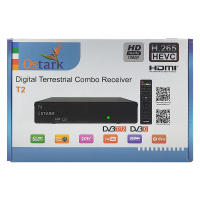 Ostark T2 TDT, HD OUT,  TDT2 Receptor terrestre, DVB-C DVB-T2, HVEC, H.265, LCN, DTT, Receptor de terrestre,  Sintonizador, 1080P - details 0