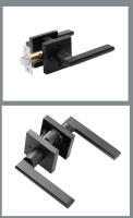 Cerradura De Puerta Para Baño Y Dormitorio Con Manija De Tres Bisagras Seguridad Universal Para Puertas De Madera Espesor 35-50mm Acero De Zinc Electroplacado - details 10