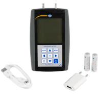 PCE Instruments Anemómetro de tubo de Pitot / Medición de presión relativa y diferencial / Tubo de Pitot adaptable al anemómetro / Función MIN y MAX / Registro de datos PCE-PDA 10L - details 2