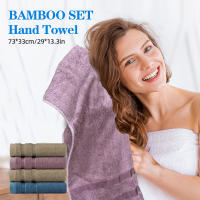 Toalla De Fibra De Bambú De Doble Sección Suave Alta Absorción Agua No Se Desprenden Cabello Uso Doméstico Toalla Para Rostro - details 3