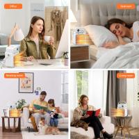 Calentador de Bajo Consumption, 1200 vatios calentador de Cerámica de baño con 3 Modos ajustables, calentador Eléctrico Para... - details 2