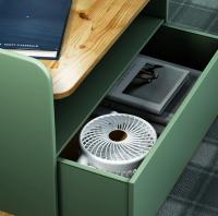Ventilador de Mesa, Oscilación Automática de 120°, Iluminación LED, Ventilador Silencioso USB, Adecuado para el Hogar, Oficina, Dormitorio - details 3