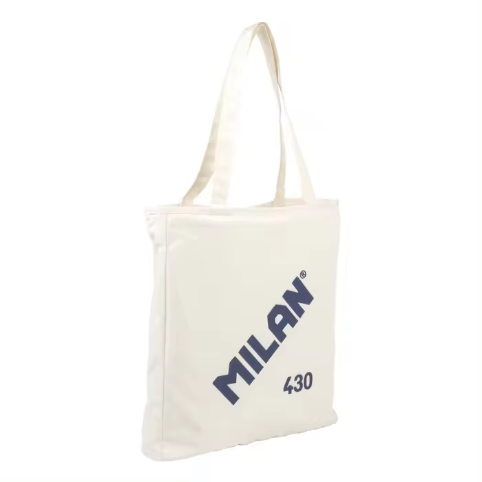 MILAN BOLSO MILAN SHOPPER SINCE 1918 BEIGE SERIE 1918 40x30x6 Cms. - 1