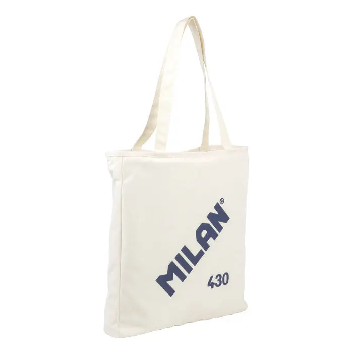MILAN BOLSO MILAN SHOPPER SINCE 1918 BEIGE SERIE 1918 40x30x6 Cms. - 1