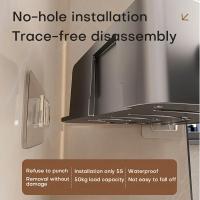 Organizador De Baño Estante De Almacenamiento Para Cocina Aluminio Sin Perforar Rack De Ducha Accesorios De Baño - details 7