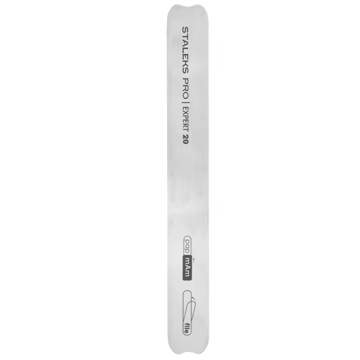 STALEKS PRO Base de Lima de Acero Inoxidable para Manicura y Pedicura - 1
