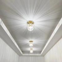 Luz De Techo Moderna Y Vintage En Oro Y Negro Con Vidrio Y Acero Luces De Lujo Para Decoración De Sala De Estar Cocina Fijador De Luz Decorativo - details 2