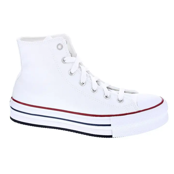 Converse Mujer Zapatillas botas modelo Chuck Taylor All Star Bota Plataforma lona Blanco - 1