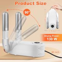 Shoe Dryer, Boot Dryer, Glove Dryer with Intelligent Timer, Foldable Design & Quick Drying Electric Shoe Dryer, Effectively Eliminates Odors and Antibacterial - details 3