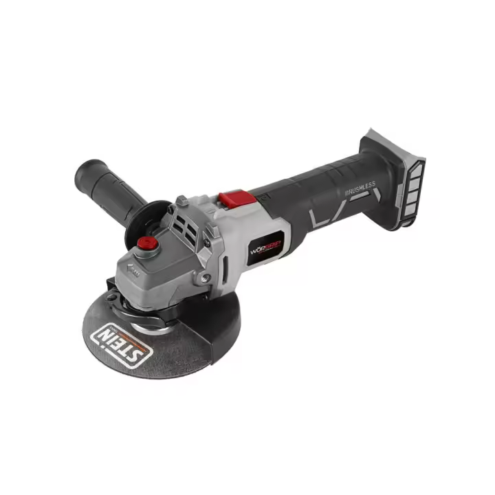 Amoladora 115mm Worgrip Batería 20V Brushless – Incluye Maletín + Protector de Chispas + Mango Auxiliar Engomado + Llave de Cambio de Disco - 1