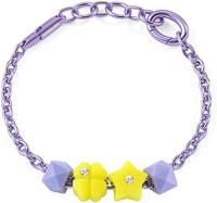 Morellato Purple Color Drops Colours Pulsera con Charms Violetas y Amarillo - details 0
