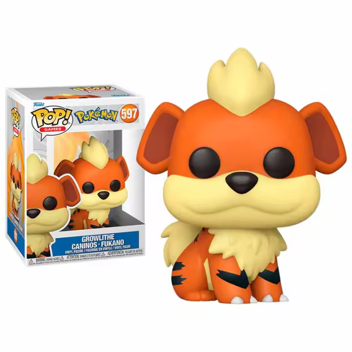 Funko Pop! Games Pokémon, Growlithe 597 - 1