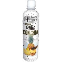 3 BOTELLAS  BEBIDA DE CHIA 450ML ( KIWI CON CHÍA, MANGO CON CHÍA, MELOCOTÓN CON CHÍA, AND PIÑA CON CHÍA.)TESORO NATURAL - details 1