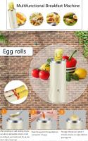 Hervidor De Huevos Y Rollitos De Huevo Eléctrico Multifuncional Mini Para Desayuno Cocina Herramientas De Cocina Con Enchufe EU ZARTSEN - details 1