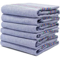 12 Paños de cocina 80% Algodón 20% Poliéster, absorbentes lavable, Bayeta suave y duradero - details 0