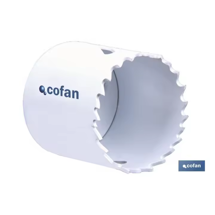 Coronas Bimetalicas Cofan - Dentado en Acero Rápido - 8% de Cobalto - 40mm - 1