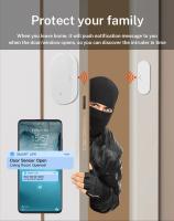 Sensor De Puerta Y Ventana Inteligente Zigbee 3.0 Compatible Con Alexa Google Assistant Para Seguridad Del Hogar Smart Life APP Tuya - details 4