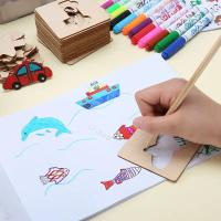 Set De 42 Plantillas De Dibujo DIY En Madera Con Marcas Para Niños Herramienta De Dibujo Para Principiantes - details 3