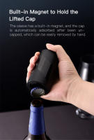 Abrepuertas Automático Para Cerveza Con Catcher De Botellas Magnéticas Sin Daño En Las Capsulas Herramientas Creativas Para La Cocina - details 0