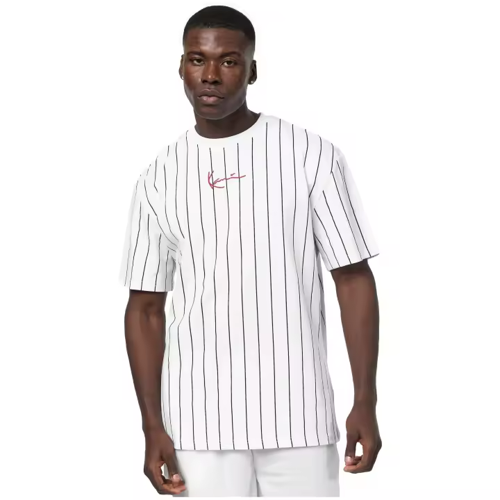 Camiseta de Manga Corta Karl Kani  para hombre en color blanco - 1