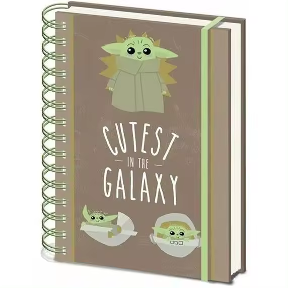 Cuaderno A5 Star Wars The Mandalorian Cutest In The Galaxy - Sr73255 - 1